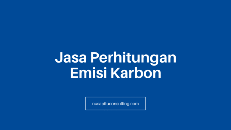 Jasa Perhitungan Emisi Karbon