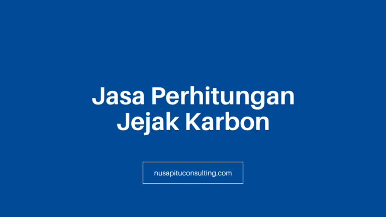 Jasa Perhitungan Jejak Karbon
