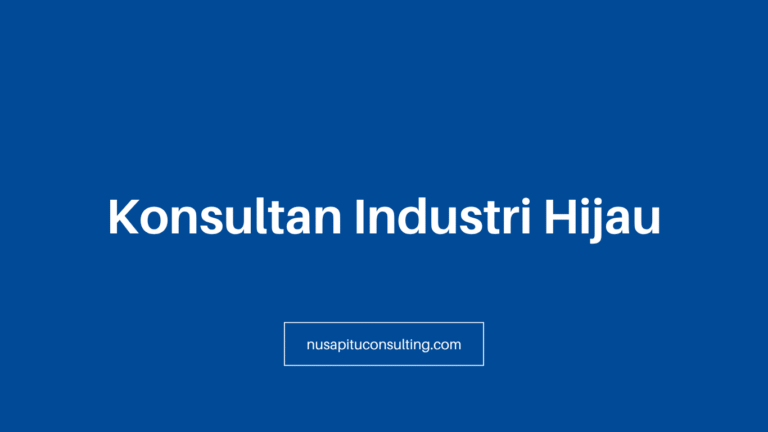 Konsultan Industri Hijau
