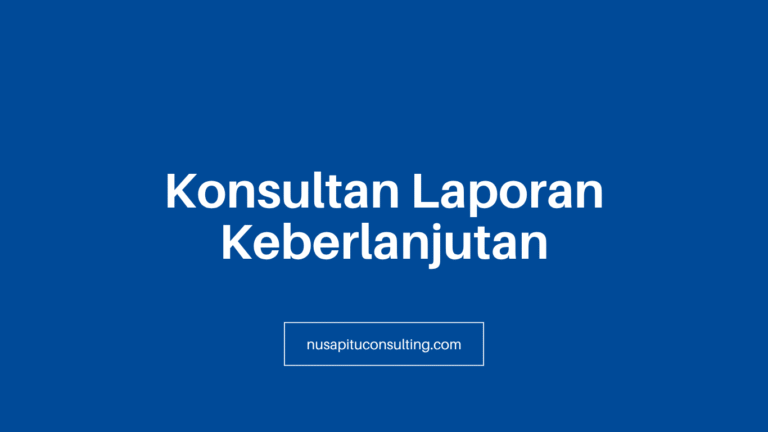 Konsultan Laporan Keberlanjutan