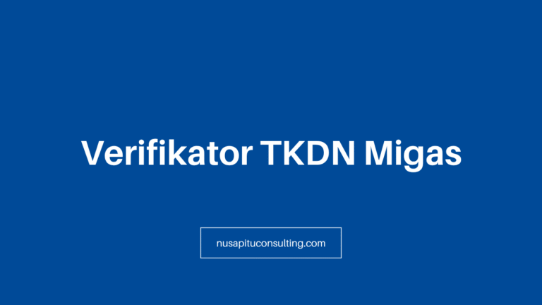Verifikator TKDN Migas